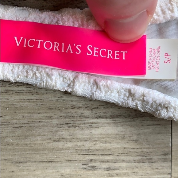 Women's Victoria’s Secret Lace Strapless Bikini Swimsuit Small Large - Picture 10 of 15